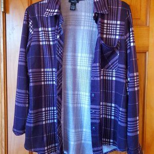 Oversized Maroon Flannel